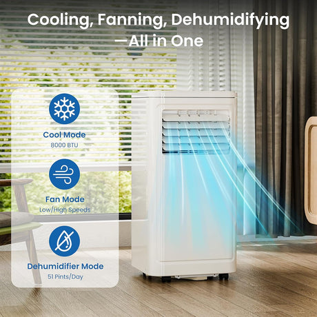 Antarctic Star 3 in 1 Portable Air Conditioner A5406 - ANTARCTIC - STARAir Conditioner
