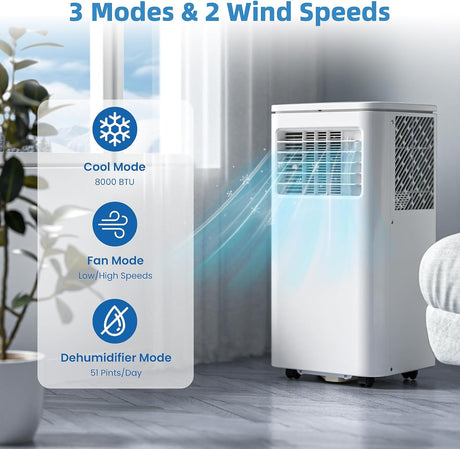 Antarctic Star 3 - in - 1 Portable Air Conditioners A5413 - ANTARCTIC - STARAir Conditioner