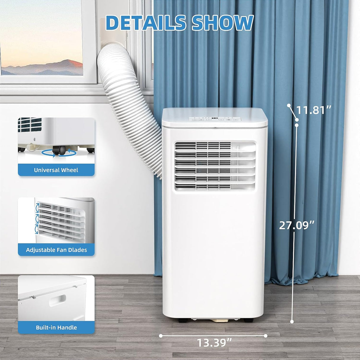 Antarctic Star 3 - in - 1 Portable Air Conditioners A5413 - ANTARCTIC - STARAir Conditioner