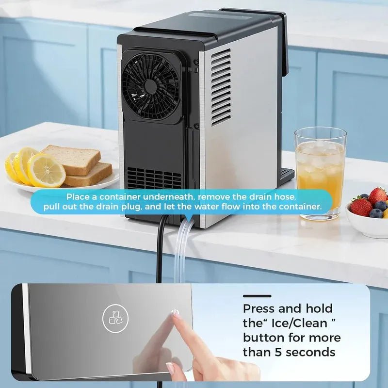Antarctic Star 33LBS/24H Countertop Nugget Ice Maker - ANTARCTIC - STARice maker