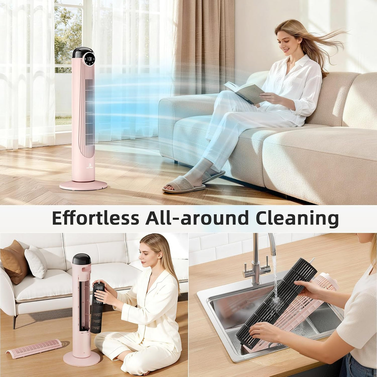 Antarctic Star 36 Inch & 42 Inch Tower Fan 76001ETF0 - ANTARCTIC - STARTower Fan