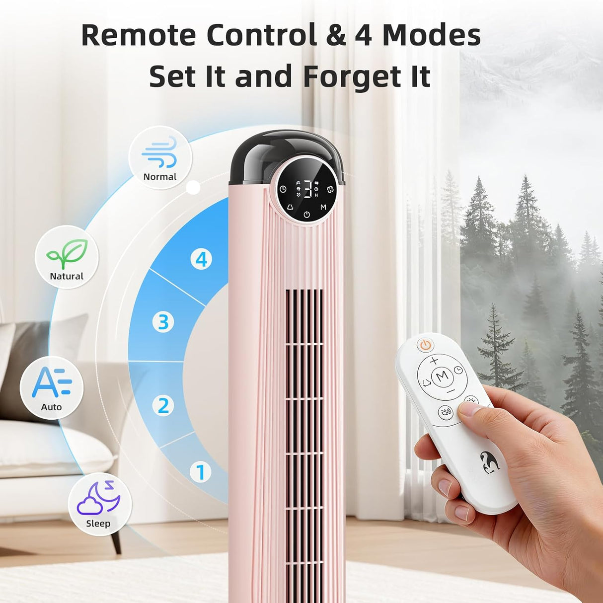 Antarctic Star 36 Inch & 42 Inch Tower Fan 76001ETF0 - ANTARCTIC - STARTower Fan