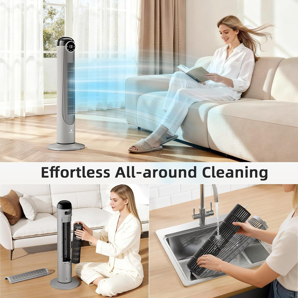 Antarctic Star 36 Inch & 42 Inch Tower Fan 76001ETF0 - ANTARCTIC - STARTower Fan