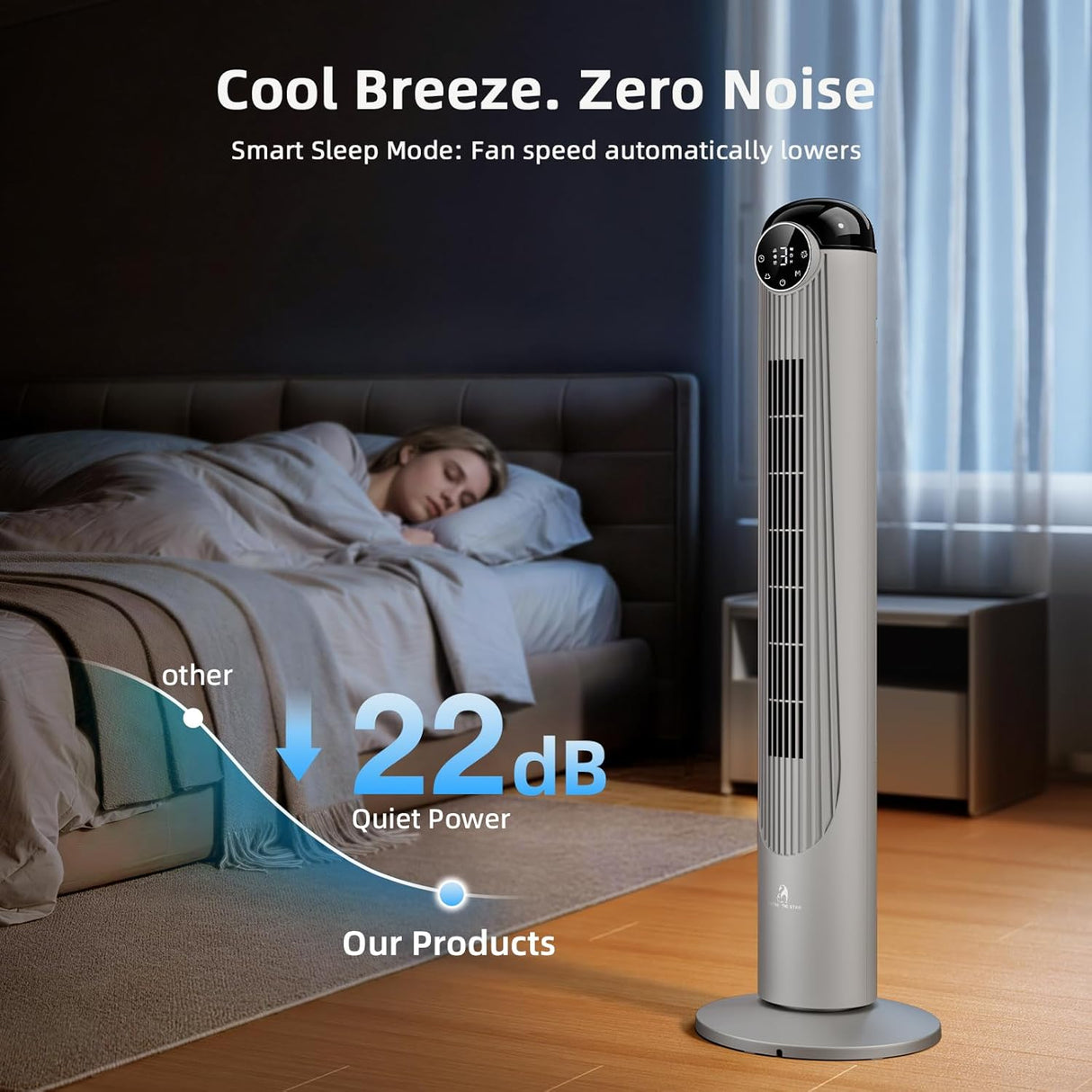 Antarctic Star 36 Inch & 42 Inch Tower Fan 76001ETF0 - ANTARCTIC - STARTower Fan