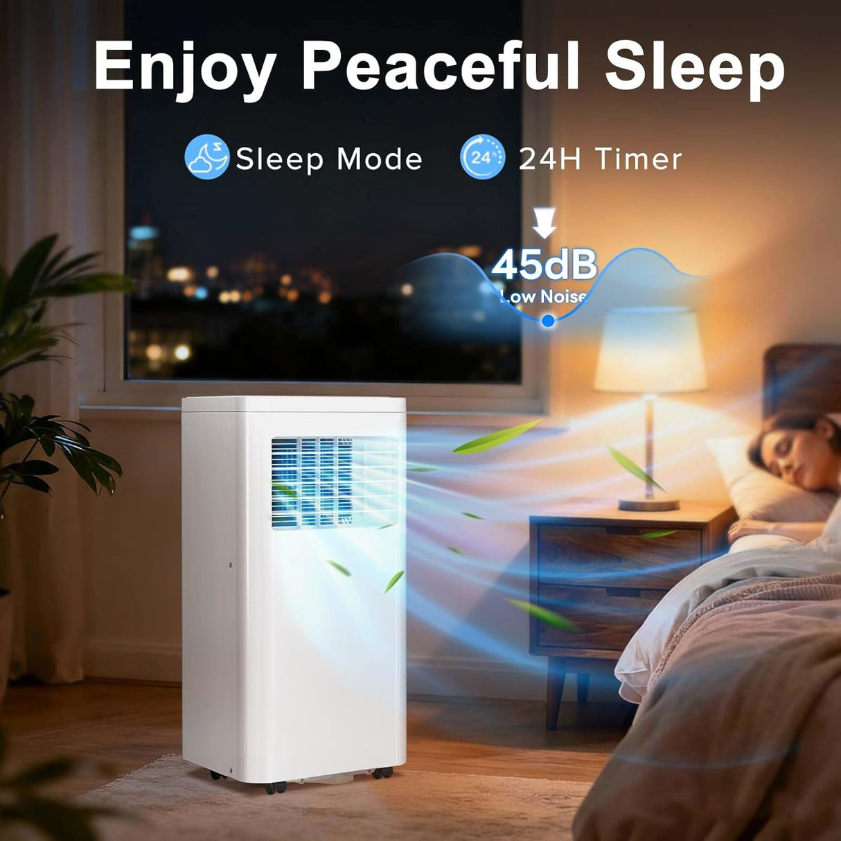 Antarctic Star 4 Modes Portable Air Conditioner with Cooling A5407 - ANTARCTIC - STARAir Conditioner