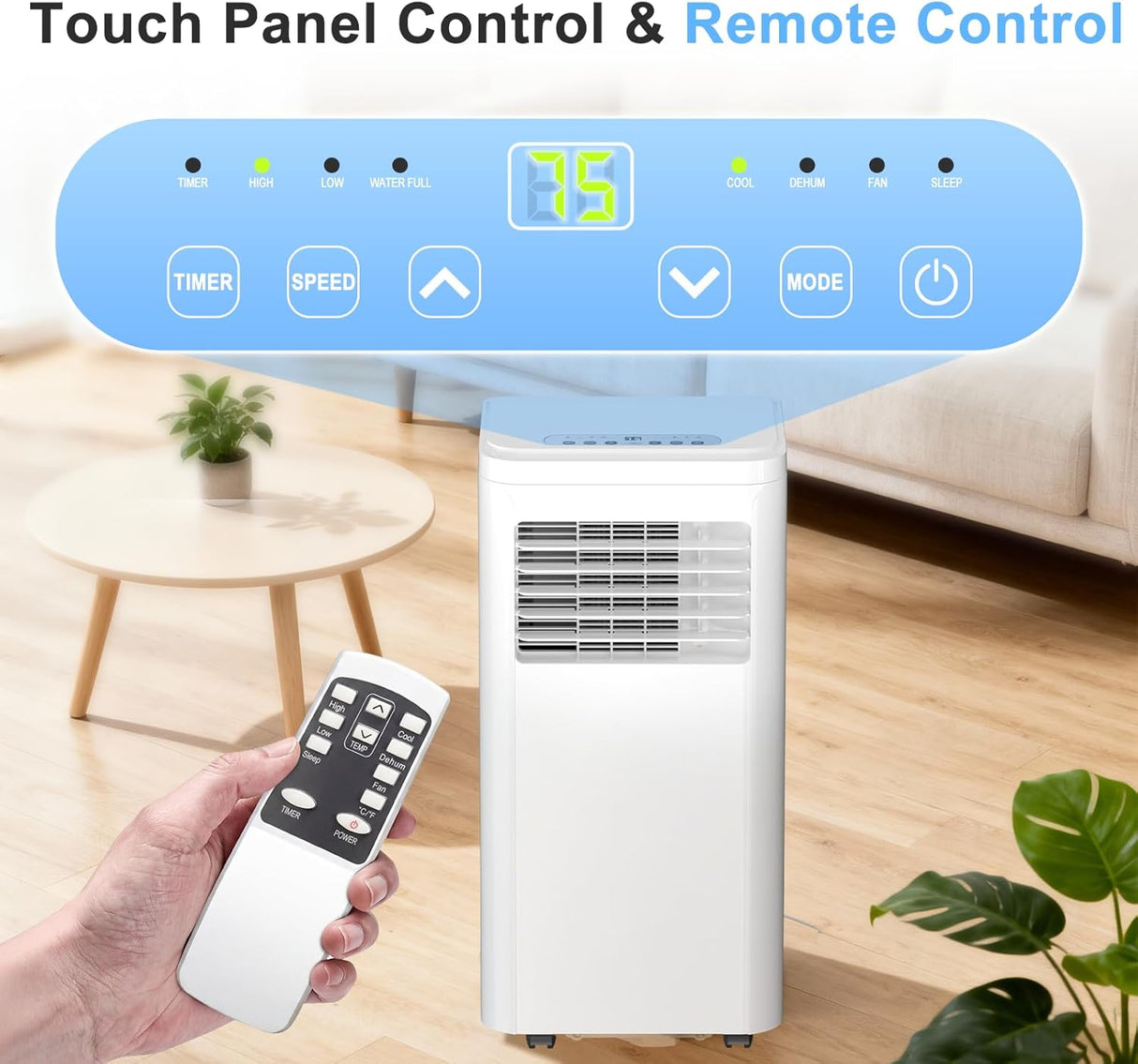 Antarctic Star 4 Modes Portable Air Conditioner with Cooling A5407 - ANTARCTIC - STARAir Conditioner