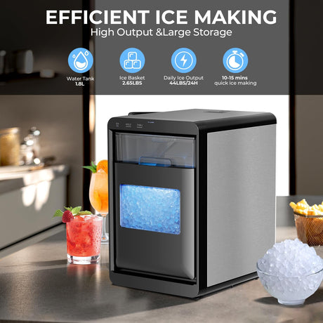 Antarctic Star 44LB Nugget Ice Maker Countertop 58020RIM0 - ANTARCTIC - STARice maker