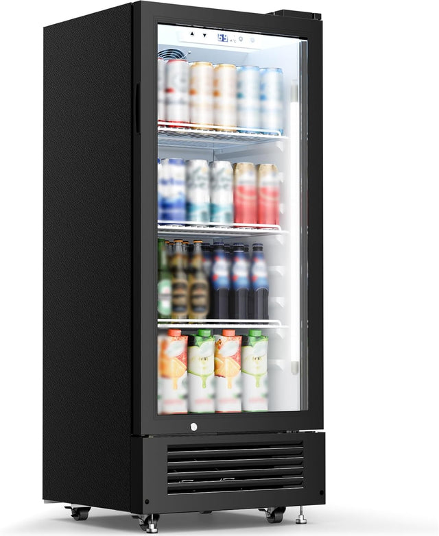 Antarctic Star 6 Cu.Ft. Outdoor Commercial Refrigerator with Glass Door & LED Lighting - ANTARCTIC-STARBeverage Refrigerators