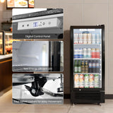 Antarctic Star 6 Cu.Ft. Outdoor Commercial Refrigerator with Glass Door & LED Lighting - ANTARCTIC-STARBeverage Refrigerators