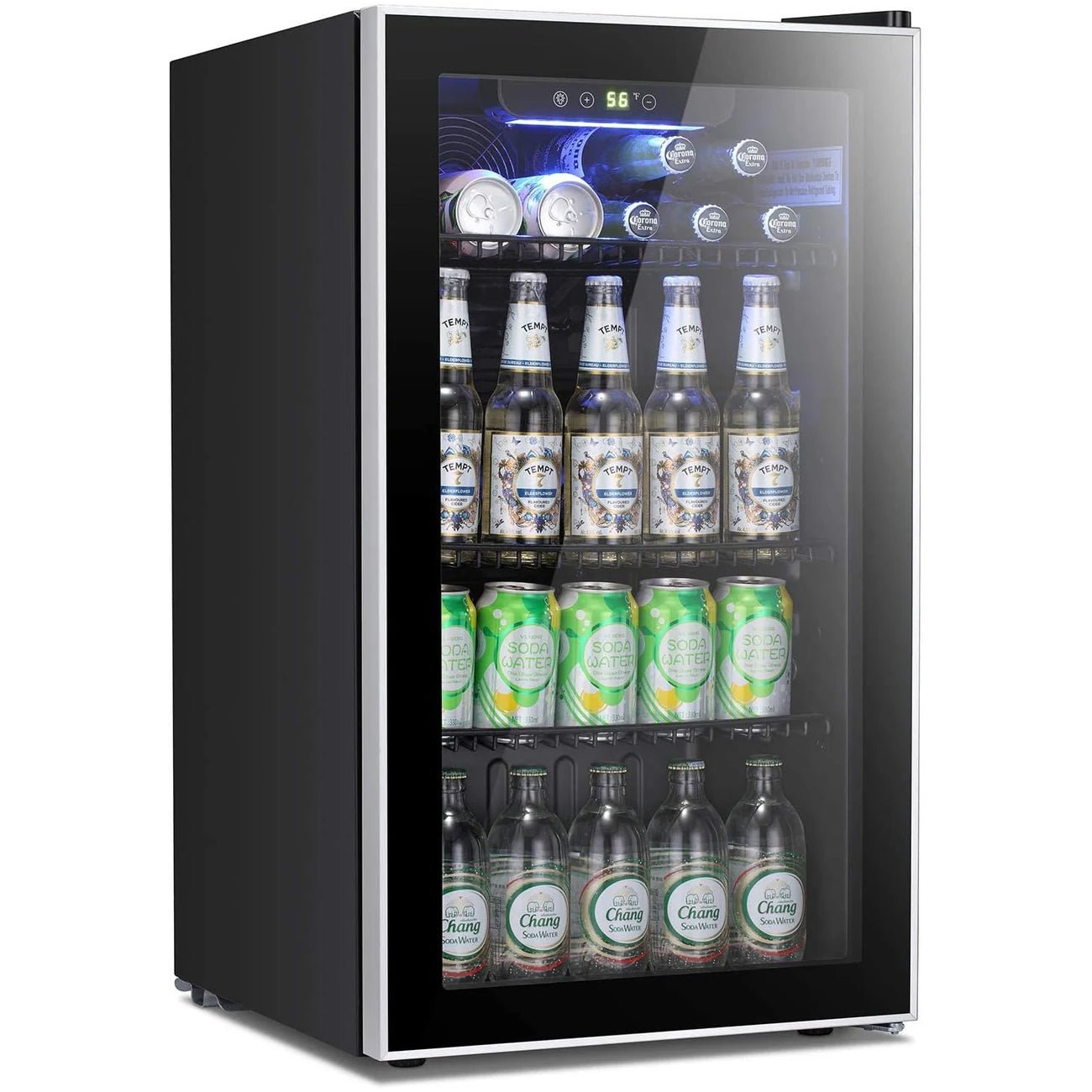 Antarctic-Star Wine Cabinet Beverage Refrigerator Ice Maker