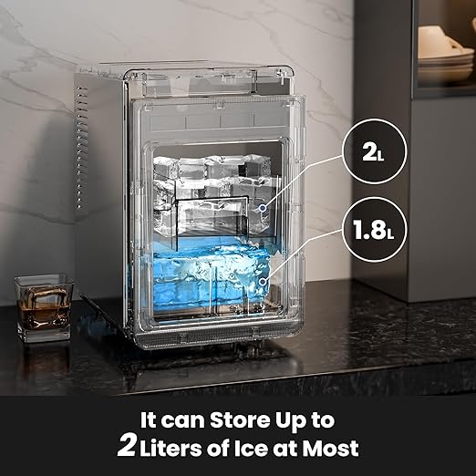 Antarctic Star Clear Ice Cube Makers 58003RIM0 - BLACK - ANTARCTIC - STARice maker