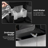 Antarctic Star Clear Ice Cube Makers 58003RIM0 - BLACK - ANTARCTIC - STARice maker