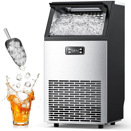 Antarctic Star Commercial Ice Makers Machine Stainless Steel Makers Freestanding - ANTARCTIC - STAR