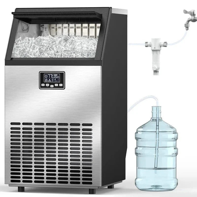 Antarctic Star Commercial Ice Makers Machine Stainless Steel Makers Freestanding - ANTARCTIC - STAR