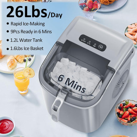 Antarctic Star Countertop Ice Maker Portable Ice Machine - ANTARCTIC - STAR