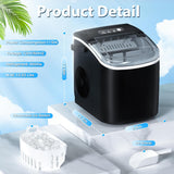 Antarctic Star Countertop Ice Maker Portable Ice Machine with Handle - ANTARCTIC - STAR