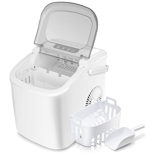 Antarctic Star Countertop Ice Maker Portable Ice Machine with Handle - ANTARCTIC - STAR