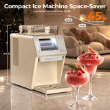 Antarctic Star Countertop Ice Maker & Shaver, 45 lbs/Day, 3-Minute Ice, Self-Cleaning - ANTARCTIC-STARice maker