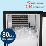 Antarctic Star Ice Maker Ice Scoop Handle Water Inlet Pipe Draining Pipe Quick Connector - ANTARCTIC - STAR