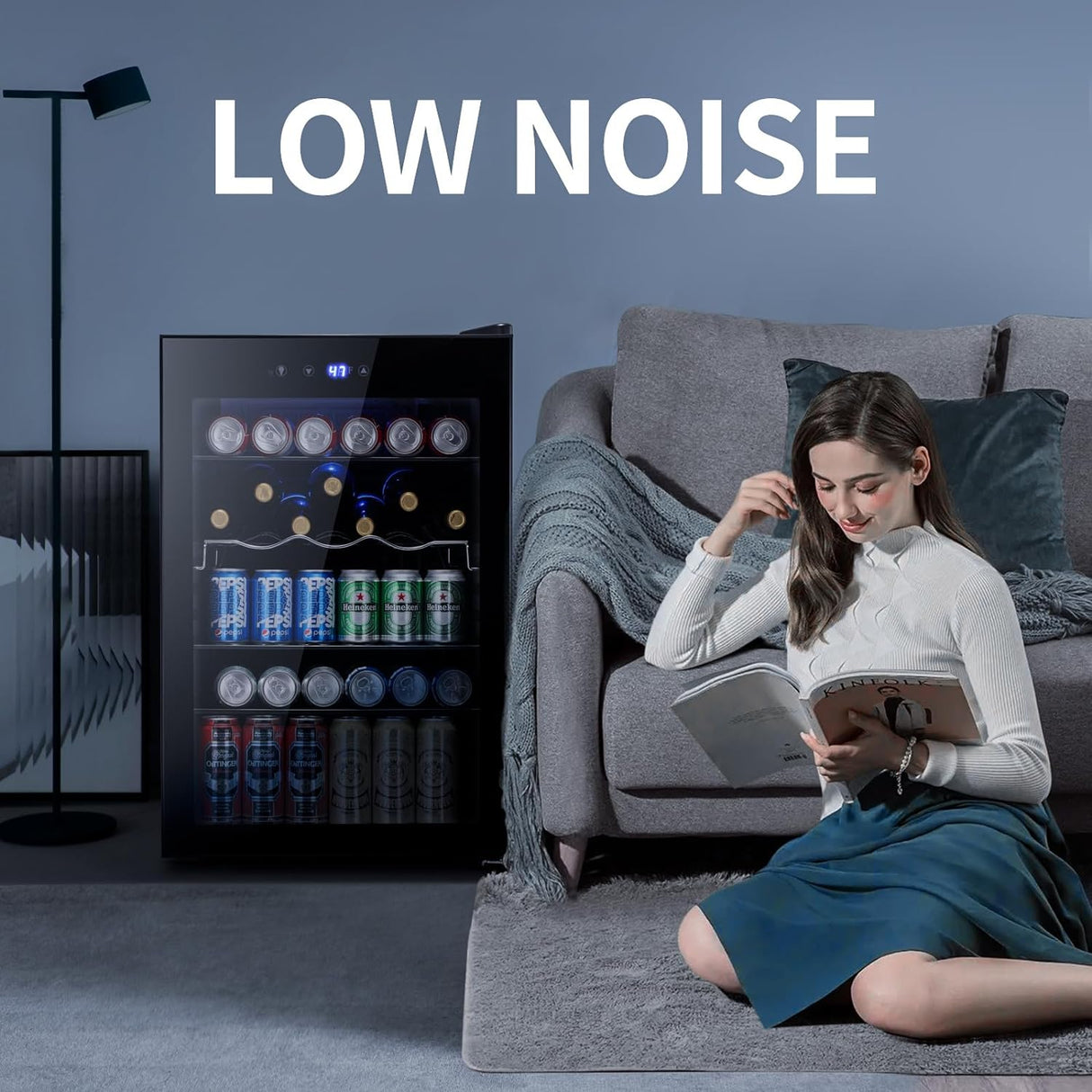 Antarctic Star Mini Beverage Refrigerator 4.4 Cu.Ft - ANTARCTIC - STAR