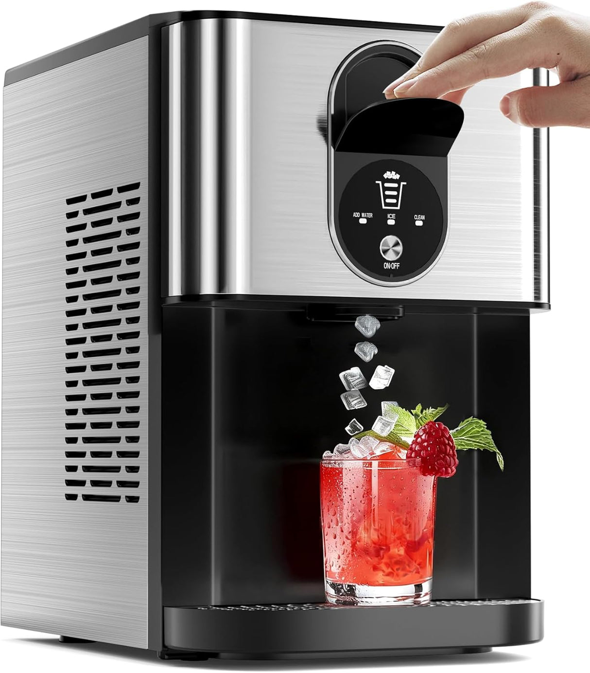 Antarctic Star Nugget Ice Maker with Soft Chewable Ice 44 Lbs/24H - ANTARCTIC - STAR