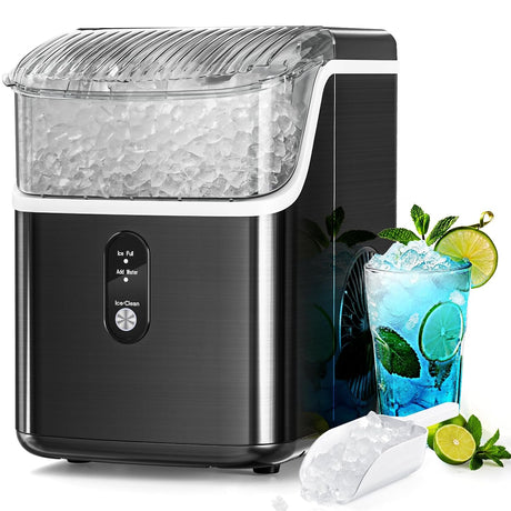 Antarctic Star Nugget Ice Maker with Soft Chewable Pellet Ice 34lbs/24H - ANTARCTIC - STAR