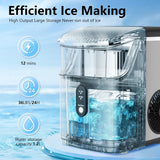 Antarctic Star Nugget Ice Maker with Soft Chewable Pellet Ice 34lbs/24H - ANTARCTIC - STAR