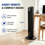 Antarctic Star Tower Fan 85°Oscillating - ANTARCTIC-STAR