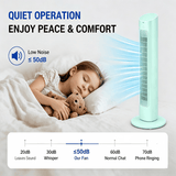 Antarctic Star Tower Fan 85°Oscillating - ANTARCTIC-STAR