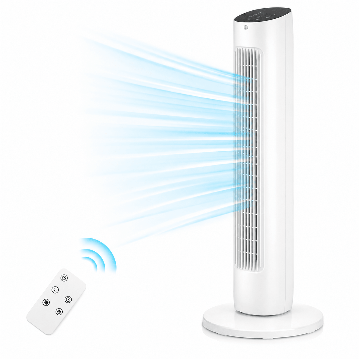Antarctic Star Tower Fan 85°Oscillating - ANTARCTIC-STAR