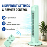 Antarctic Star Tower Fan 85°Oscillating - ANTARCTIC-STAR