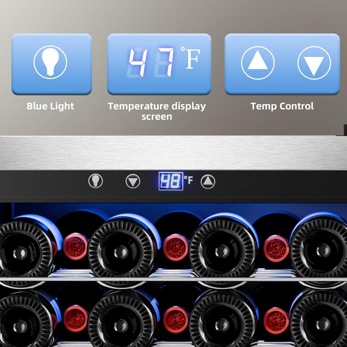 Antarctic Star Wine Cooler Refrigerator 58128RWC1 - ANTARCTIC - STARBeverage Refrigerators