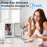 Compact Refrigerator, Portable Mini Fridge, Skin Care 4L Capacity/6 Cans - ANTARCTIC - STARBeauty Fridge