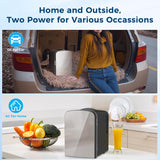 Compact Refrigerator, Portable Mini Fridge, Skin Care 4L Capacity/6 Cans - ANTARCTIC - STARBeauty Fridge