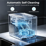 Ice Maker Countertop, 9 Bullet Ice in 6mins, 27lbs/24H - ANTARCTIC-STARice maker