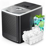 Ice Maker Countertop, 9 Bullet Ice in 6mins, 27lbs/24H - ANTARCTIC-STARice maker