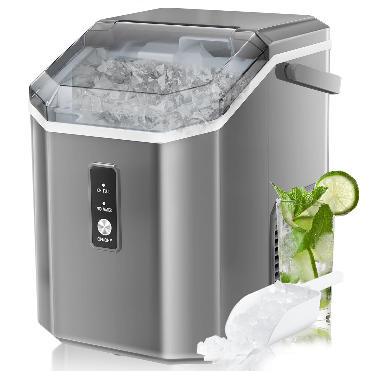 Nugget Countertop Ice Maker with Soft Chewable Ice - ANTARCTIC - STAR