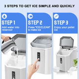 Nugget Countertop Ice Maker with Soft Chewable Ice - ANTARCTIC - STAR