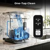 Nugget Ice Maker Countertop, Pebble Ice Makers with Soft Chewable Ice, 35Lbs/24H - ANTARCTIC-STARice maker