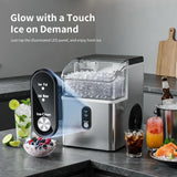 Nugget Ice Maker Countertop,33Lbs/24H Ice Machine with Chewable Ice - ANTARCTIC - STARice maker