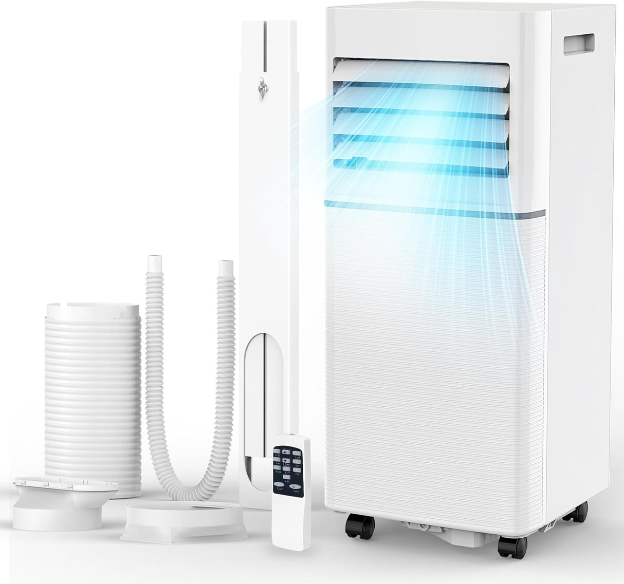 Portable Air Conditioner 8,000 BTU, 3 - in - 1 AC Cooler Dehumidifier Fan with LED Display AC5421 - ANTARCTIC - STARAir Conditioner