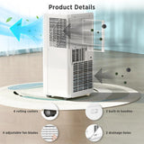 Portable Air Conditioners 8,000 BTU, Small Portable AC with Cooling, Fan, Dehumidifier Function - ANTARCTIC - STARAir Conditioner