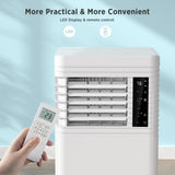Portable Air Conditioners 8,000 BTU, Small Portable AC with Cooling, Fan, Dehumidifier Function - ANTARCTIC - STARAir Conditioner