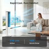 Windowless Evaporative Air Cooler, Portable Air Conditioner with 15H Timer AR7305 - ANTARCTIC-STARTower Fan