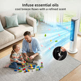 Windowless Evaporative Air Cooler, Portable Air Conditioner with 15H Timer AR7305 - ANTARCTIC-STARTower Fan