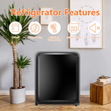 Antarctic Star Compact Refrigerator Mini Fridge for Beverage