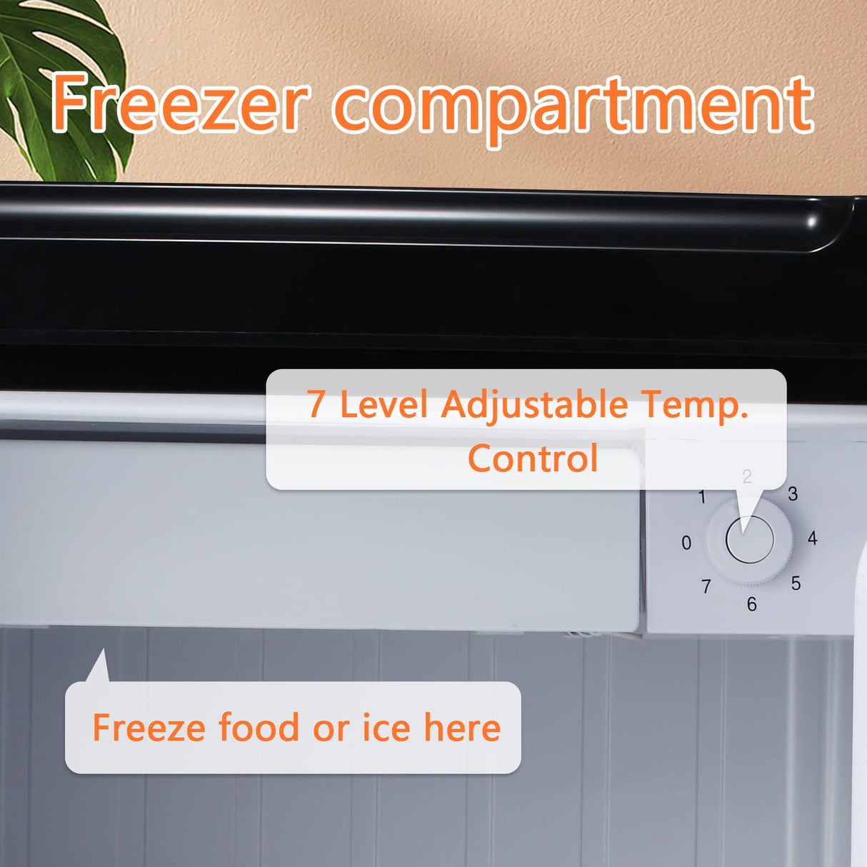 Antarctic Star Compact Refrigerator Mini Fridge for Beverage