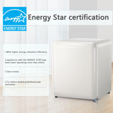 Antarctic Star Compact Refrigerator Mini Fridge for Beverage