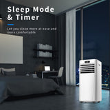 Antarctic Star 10000BTU Portable Air Conditioner with Cooling Dehumidifier