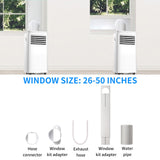 Antarctic-Star 3-in-1 8000BTU Portable Air Conditioner 